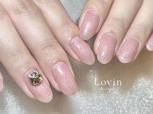 ラヴィン(Lovin)/【パラジェル】ビジューネイル