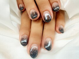 ラメのグラデーション