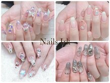 マグネット、ミラー、ハート、リボン、クリア系パーツ多数