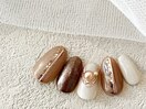 ショコラネイル/大人ブラウン