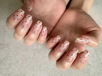 サロン ルート(SALON ROOT)の写真/【大人気＊スカルプ10本＋アートし放題】モチの良さ◎自爪が短い/折れやすい方に◎見惚れる綺麗な指先へ♪