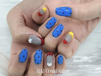 ハロ(Halo)/カラフルフレンチ