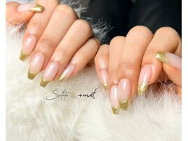 上品リッチなゴールドフレンチ