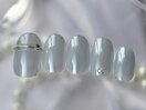 ワンカラー リングシルク サテン