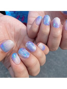 梅雨ネイル（渡辺）