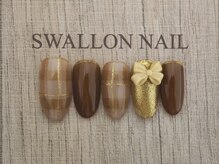 スワロンネイル(SWALLON NAIL)/１・２月定額ネイル
