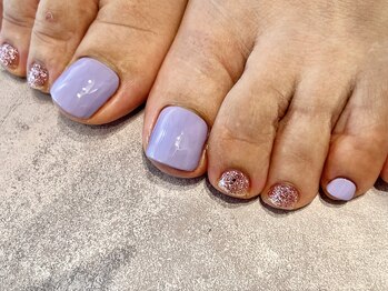 エムスラッシュ ネイル センター北店(M.SLASH)/シェラックワンカラー