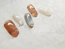 モアナ なんば店(MOANA)/カジュアルぷっくりnail