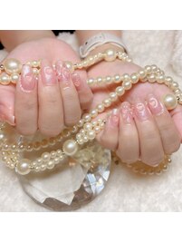 変光ハートトレンドネイル