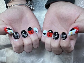 モシ(Moci)/アートし放題/モチーフネイル