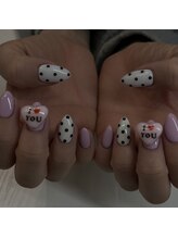 ネイルクイーン(Nail Queen)/ドットネイル¥6900♪