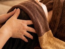 癒しテラスの雰囲気（振動ベッド＋ヘッドのコースも人氣メニュー！）