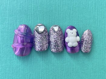ネイルマフィア 渋谷(NAIL MAFIA)/ぷくぷくマシュマロクマ