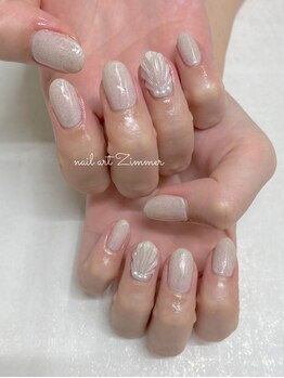 ネイルアート ジマー/60minart コース¥6990