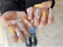 エスブランド(S brand)/長さだしデザインネイル