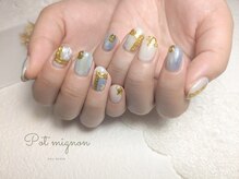 ポ ミニヨン(Pot mignon)/絵画ネイル◎