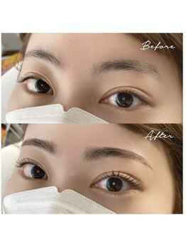 ロレインブロウ 大垣店/まつ毛パーマ＋眉毛パーマHBL