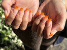 オレンジカラーグラデーション♪