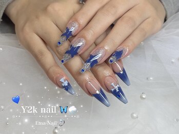 エマネイル プラスキハクヤ 枚方店(EmaNail+KIHAKUYA)/y2kデザイン