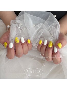 サンカリネイル バイ ヴァラ イオンモール新居浜店(sankari nail by VALLA)/韓国発VALLANAILイエローネイル