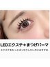 【11月限定】エクパーマ*まつげパーマ+LEDフラットラッシュ80本¥1200
