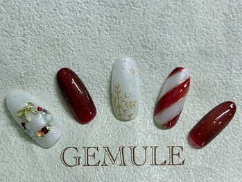 ネイルアンドアイラッシュ ジェムール 川越店(Nail&Eyelash GEMULE)/12月新作デザイン