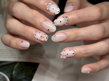 アース コアフュールボーテ 長野駅前店(EARTH coiffure beaute)/ガーリードット¥9500