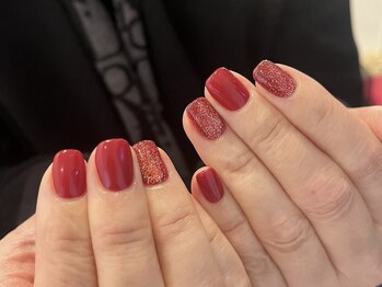 ミルトネイル(mirtoNail)/赤×フラッシュ