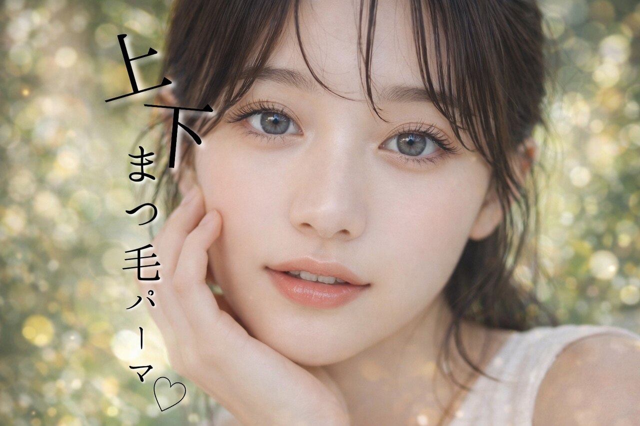 【ダメージレス◎】上下まつげパーマ※ケラチントリートメント付\6200
