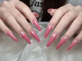 コーラルピンクグラテーション