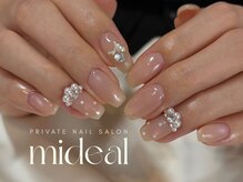 ミディール(mideal)/ドットビジューデザイン