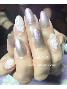 ノワール ネイルアンドスクール(Noire)/★ブライダルネイル★