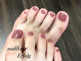 シンプルワンカラーフット！