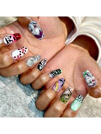 キャラクターネイル