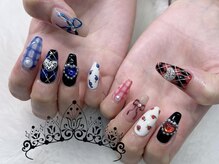ティアラネイル(TIARA NAIL)/ジェルアートつけ放題¥9000