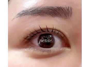 プティート(petite.)/似合わせまつ毛パーマ