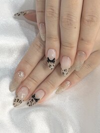 リボン&レオパード