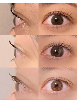 ビオ メゾン(BIO MAISON eyelash&eyebrow)/同じお目元でデザイン比較