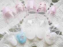 ネイルサロン ヴェリィ 横浜店(NAIL SALON Very)/ブライダル幅広ART¥7040～