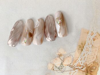 ネイルサロン&スクール ジーナ(GINA)/カフェオレマーブル