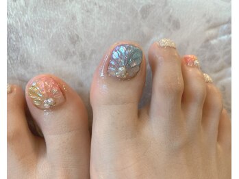 マーメイドフットネイル