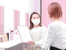 サロン ド モモ(salon de momo)/まずはカウンセリング♪