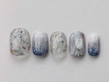 ルフトエーデ(LUFT Ode)/【Art 10】質感ミラーネイル