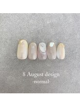 エトワールネイル 高崎緑町店(Etoile)/23年8月ノーマルハンド定額