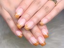 ジェル◆アシメントリーフレンチ