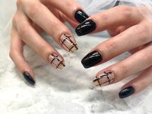 バタフライ 津田沼店(Butterfly)/チェックネイル