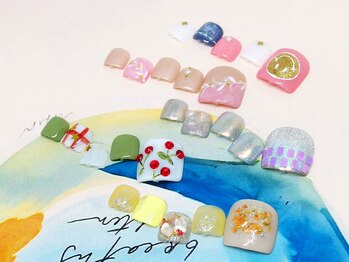 ネイルライフ(NailLife)/2025年春フット新作♪