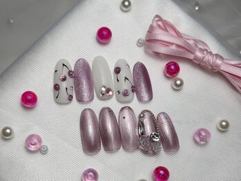 フローランズ(FLORANZ)/年中大人気!さくらんぼネイル