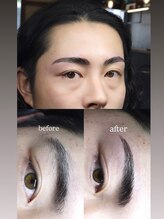 ソート 水戸(soat)/男らしいくっきりストレート眉