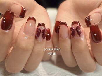 フォーユーネイル(4U nail)の写真/初めての方にもオススメ☆うるぷる質感、マグネット、オリジナルアートなど定番からトレンドデザインまで◎